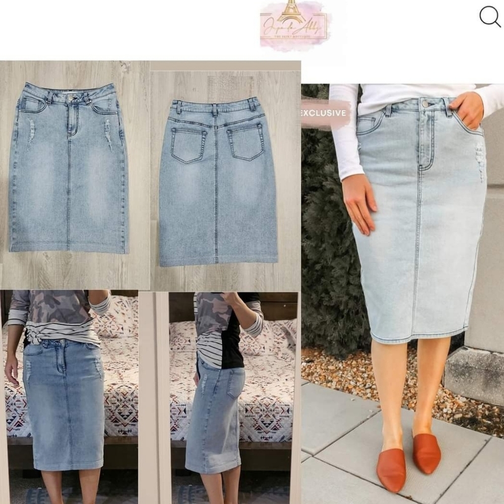 Jupe De Abby Jean Skirt